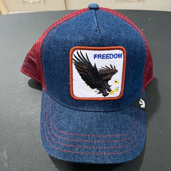 Goorin Bros Other - Goorin Brothers Freedom Denim Hat Trucker Hat fitting